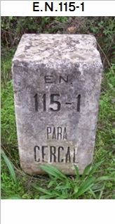 E.N. 115-1 - Cadaval - Cho do Sapo
 - Rocha Forte - Cercal